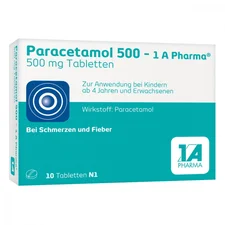 1A Pharma Paracetamol 500 Tabletten