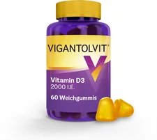 Wick Pharma Vigantolvit 2000 I.E. Vitamin D3 Weichgummies (60 Stk.)