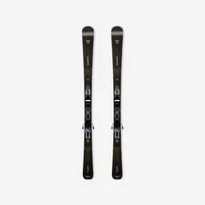 Rossignol Nova 6 + Xpress W 11 Gw B83 Black Sparkle Alpinski-Set (RAKLK01) schwarz/gelb