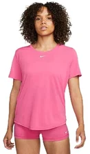 Nike Women Trainingsshirt Dri-FIT One Standard Fit SS Top DD0638-684 Pinksicle/White