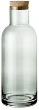 Bloomingville Glasflasche mit Korken, Ø 9 x H 25 cm, grün