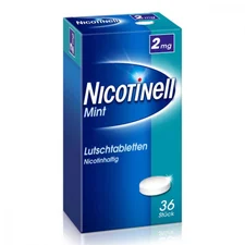 Novartis Nicotinell Lutschtabletten 2 Mg Mint (36 Stück)