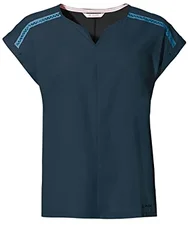 Vaude Women's Skomer V-Neck T-Shirt II dark sea