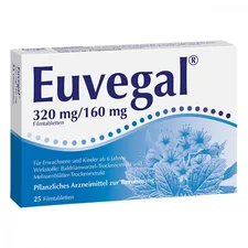Schwabe Euvegal 320/160 mg Filmtabletten (25 Stück)