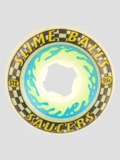 Slime Balls Saucers 95A 57mm Wheels white / yellow Gr. Uni