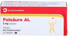 Aliud Folsäure Al 5mg Tabletten (20 Stk.)