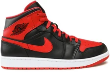 Nike Air Jordan 1 Mid black/white/fire red