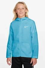 Nike Dri-Fit Boys Training Jacket (DO7095) baltic blue/baltic blue/white