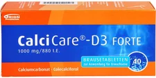 Orion Pharma Calcicare D3 Forte  Brausetabletten (40 Stk.)