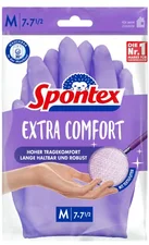 Spontex extra Comfort Premium-Haushaltshandschuhe Größe 7 lila