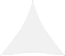 vidaXL Sonnensegel Oxford-gewebe Dreieckig 3,6x3,6x3,6m weiß