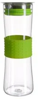 Gräwe Glas-Karaffe mit Silikonmanschette, grün