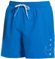 Nike Swim Swoosh Break 5" Volley Swimming Shorts (NESSC601-458) blau