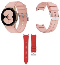 Aquido Samsung Galaxy Watch 5 Pro 45mm Uhr Kunststoff / Silikon Armband Ersatz Arm Band Rosa