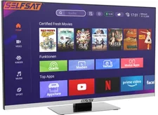 Selfsat Smart Frameless LED TV 1260