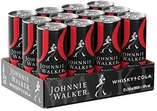 Johnnie Walker & Cola 12x0,25l Dose