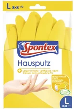 Spontex Comfort Deluxe Handschuh für den Hausputz Größe 8-8,5 gelb