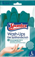 Spontex Wash-ups Handschuhe Gr 8-8,5 Latex