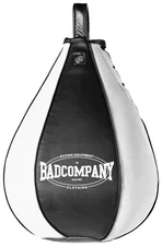 Bad Company Boxbirne aus Echt-Leder medium black/white