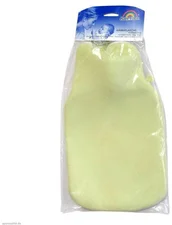 Büttner-Frank Wärmflasche groß mit Frotteebezug gelb