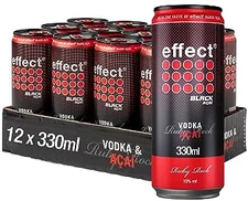 effect energy Vodka & Black Acai Premix 12x0,33l 10%