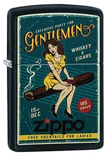 Zippo Cigar Girl