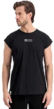 Alpha Industries Organics Sleeveless Emb Short Sleeve T-Shirt (118531) schwarz