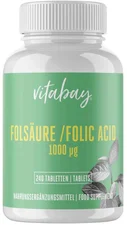 Vitabay Folsäure 1000 µg Tabletten (240 Stk.)