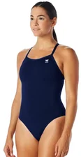 Tyr Durafast Elite Solid Diamondfit Swimsuit Women (DDUS7A-401) blue