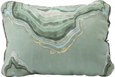 Therm-a-Rest Compressible Pillow Cinch Large topo wave