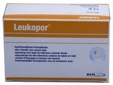 BSN medical Leukopor Anstaltspackungen auf Kunststoffkern 5 cm x 9,2 m (6 Stk.)