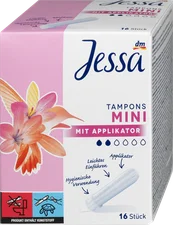 Jessa Tampons Applikator Mini (16 Stk.)
