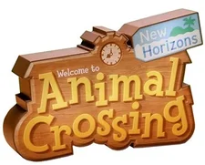 Paladone Animal Crossing Leuchte Logo gelb/orange/braun (Z106385)