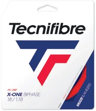 Tecnifibre X-ONE BIPHASE 1.18 RED Tennissaite, rot, 12m