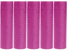 Playflip Papier-Luftschlangen 5 Rollen hot pink