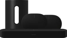 Sonos Beam (Gen.2) + Sub Mini + Era 300 5.1 Heimkino Set schwarz