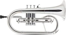 Classic Cantabile MardiBrass Kunststoff Bb-Flügelhorn Silber