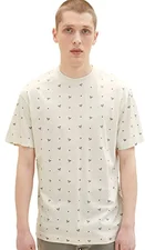 Tom Tailor Denim T-Shirt mit Print (1036453-31922) white navy tennis print