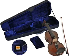 Steinbach Linkshänder Geige Set handgearbeitete Violinengarnitur