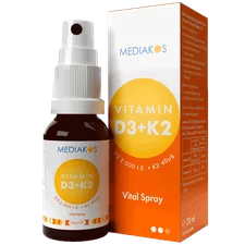 Mediakos Vitamin D3 + K2 2.000 I.e. 40 µg Spray (20ml)
