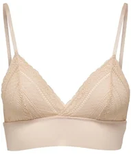 Only ONLLAURA LACE BRA TOP (15283829-4124525) nude