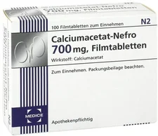 Medice Calciumacetat Nefro 700 mg Tabletten (100 Stk.)