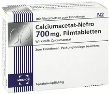 Medice Calciumacetat Nefro 700 mg Tabletten (100 Stk.)