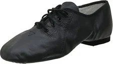 Bloch Shoes Dance Women Jazzsoft Split Sole Leder Jazz Schuh black