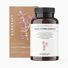Kurkraft Naturals Haar-Vitamin-Komplex Kapseln (180 Stk.)