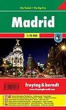 Freytag & Berndt Madrid Stadtplan 1:10.000 City Pocket + The Big Five (ISBN:9783707909265)