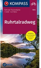 KOMPASS Fahrrad-Tourenkarte Ruhrtalradweg 1:50.000 (ISBN:9783990449578)