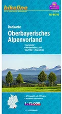 Verlag Esterbauer Bikeline Radkarte Oberbayerisches Alpenvorland 1 : 75 000 (ISBN:9783850003629)