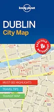 Lonely Planet Dublin City Map (ISBN:9781786575081)