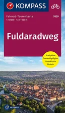 KOMPASS Fahrrad-Tourenkarte Fuldaradweg 1:50.000 (ISBN:9783991210078)